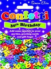 SE Age 30 Confetti