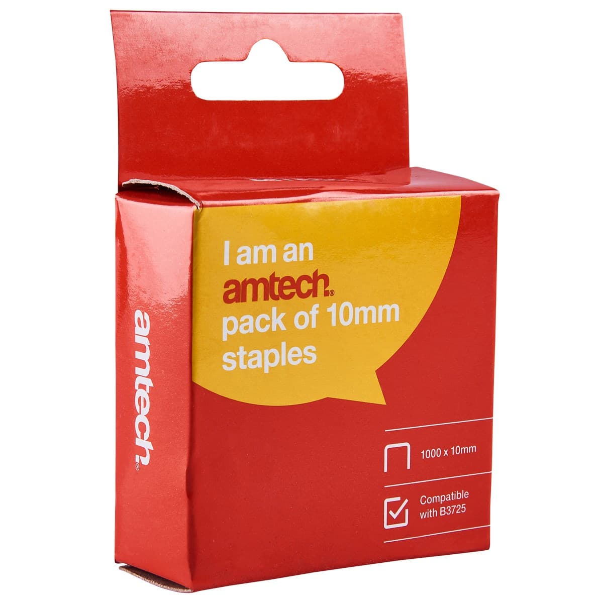 Am-tech 1000pc 10mm STAPLES B3726