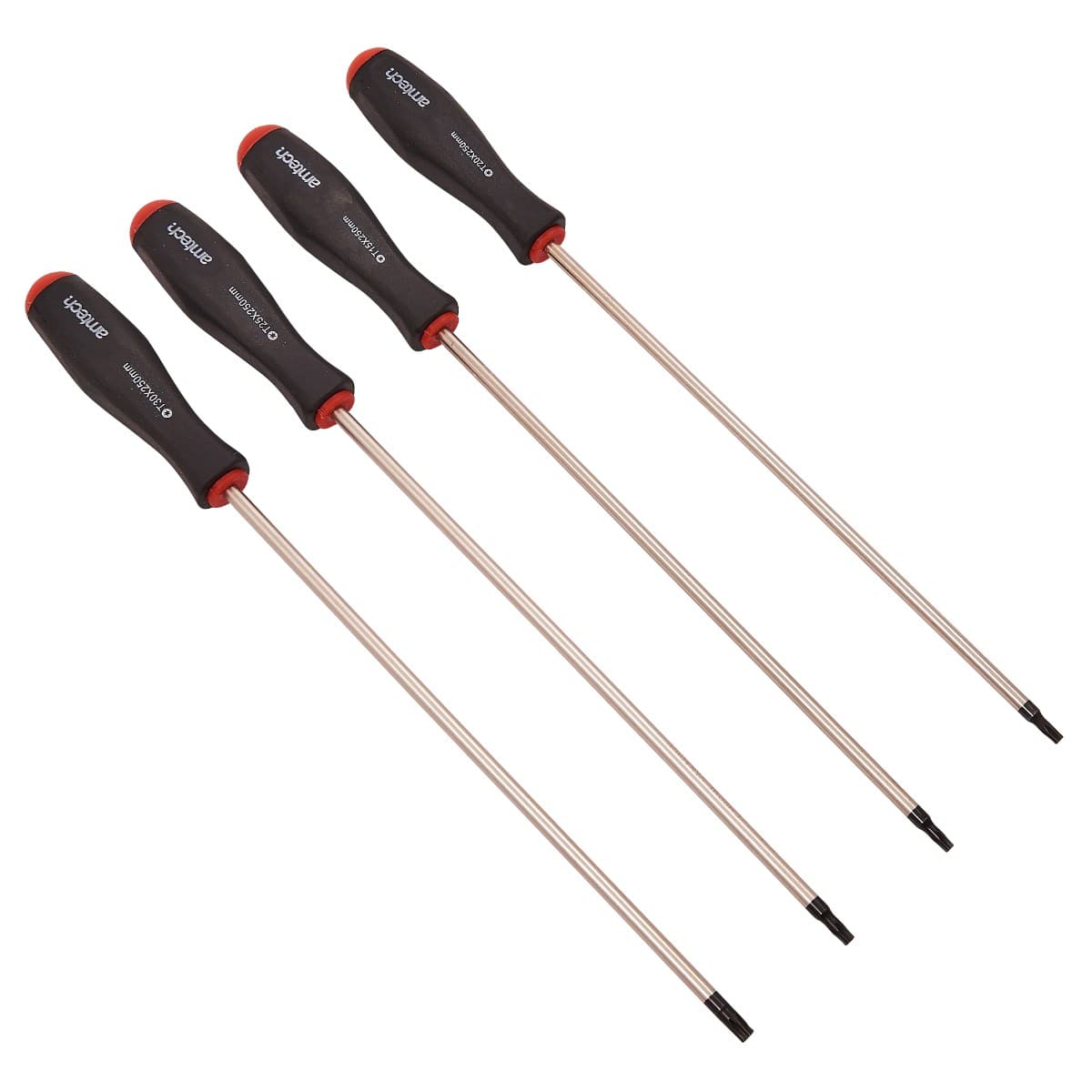 Am-tech 4pc LONG REACH TORX SCREWDRIVER SET L0528