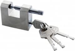 Am-tech 50mm STEEL SHUTTER PADLOCK T1675