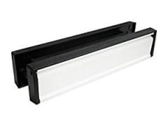 Dbl-sided letter plate White 20/40