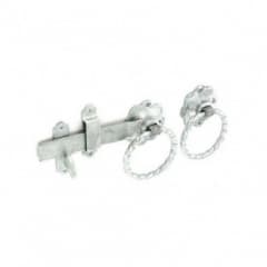 Twisted Ring Gate Latch Galv 150mm