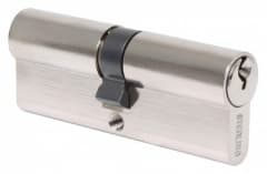 Double Euro Cylinder 50x50 Nickel