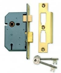 Union 3 Lever Sashlock 65mm SCP