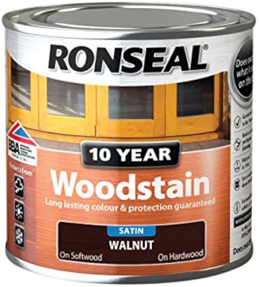 Ronseal Walnut 10yr Woodstain 250ml