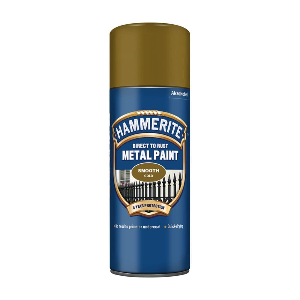 Hammerite METAL PAINT SMOOTH GOLD AERO 400ML