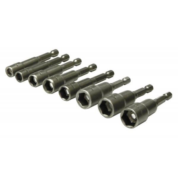 Rolson Tools 8pc Magnetic Nut Driver Set