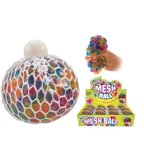 Kandy Toys 7cm Colour Squishy Mesh Ball 12776