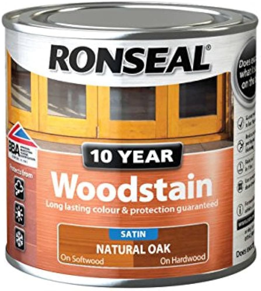 RONSEAL OAK 10 YEAR WOODSTAIN 250ML