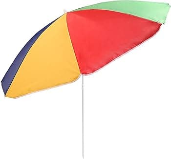Kandy Toys 34" Rib Uv Beach Parasol (2 Asst