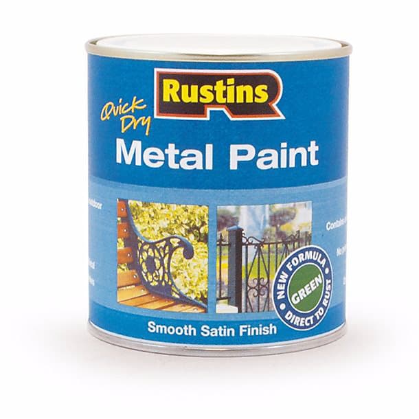Rustins Metal Paint Green 250ml