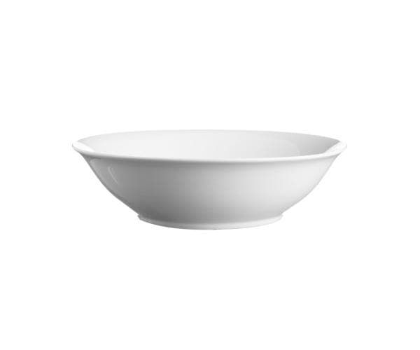 Rayware Price & Kensington Porcelain White Glazed Finish Simplicity Veg Bowl - 23cm