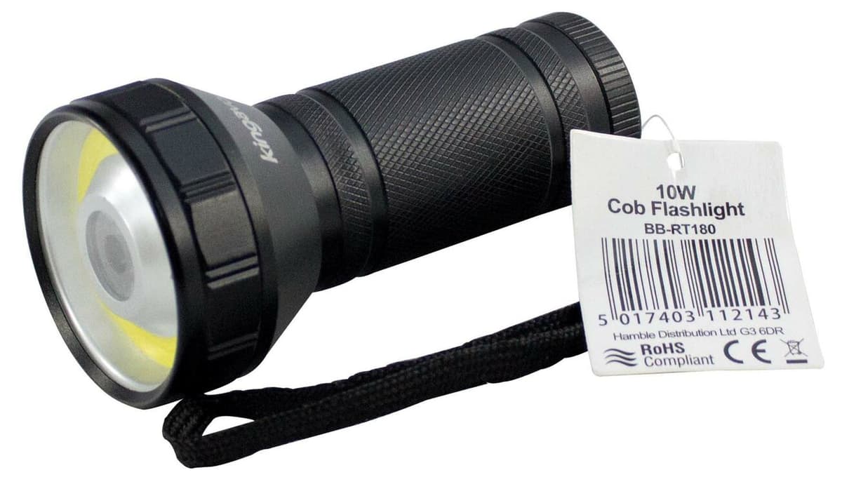 Kingavon 10w Cob Flashlight (bb-rt180)
