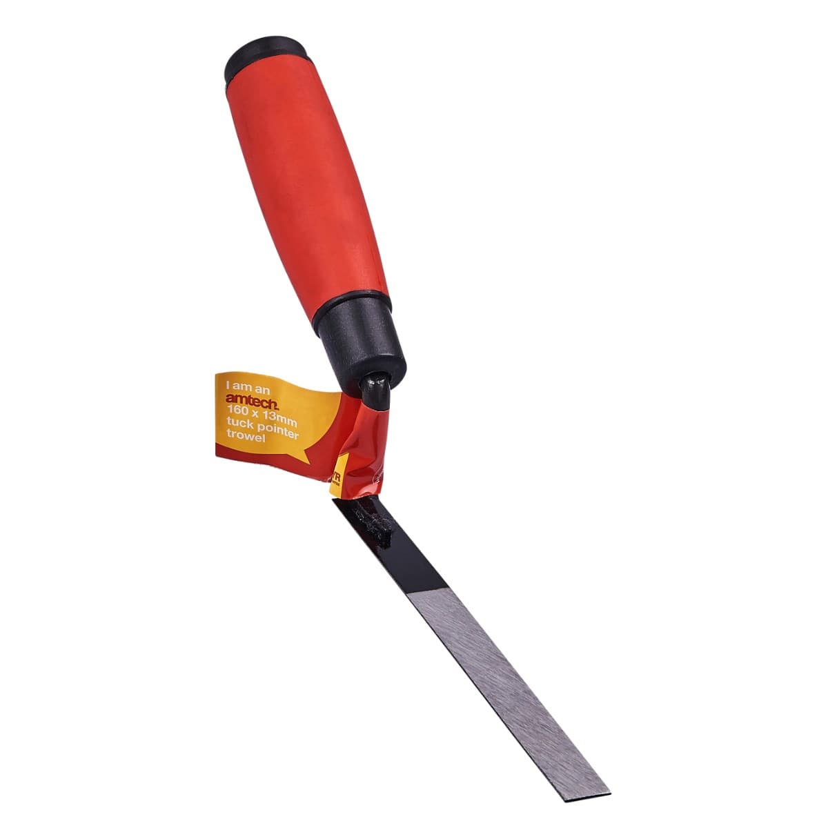 Am-Tech 160mm X 13mm Tuck Pointer Trowel - Soft Grip G1615