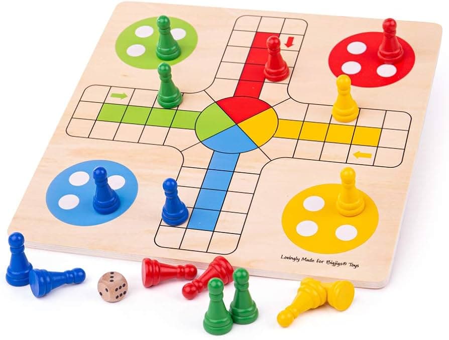 Traditional games ludo
