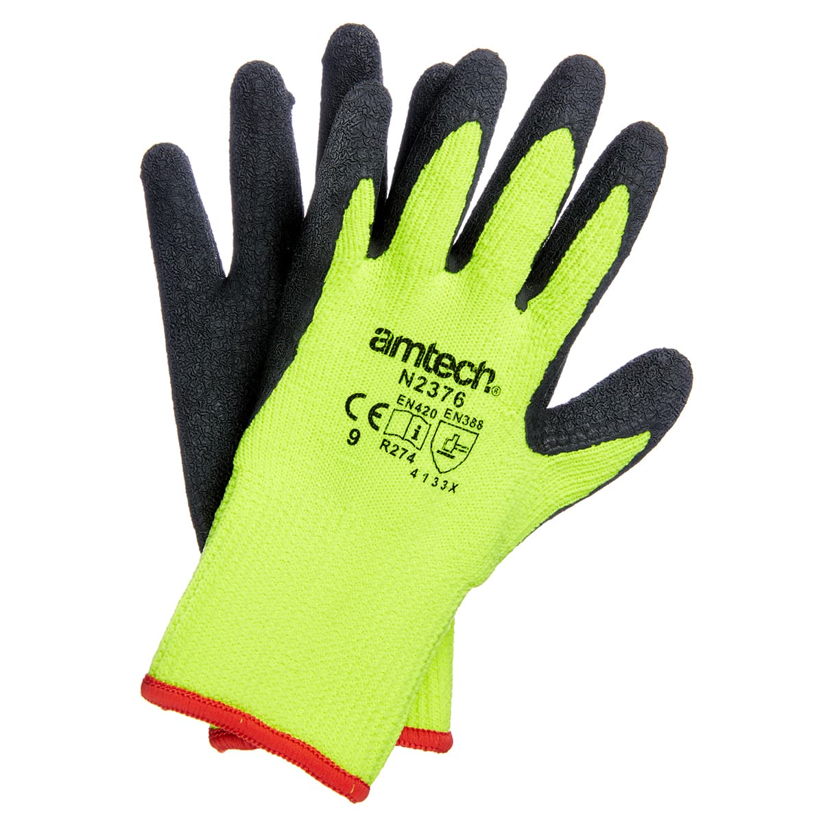 Am-Tech Heavy Duty Thermal Work Glove Large (Size:9) (N2376)