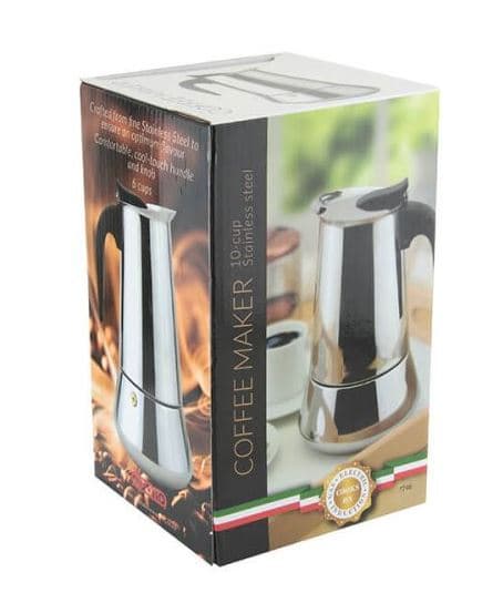 Apollo Stainless Stell Coffee Maker 10 Cup