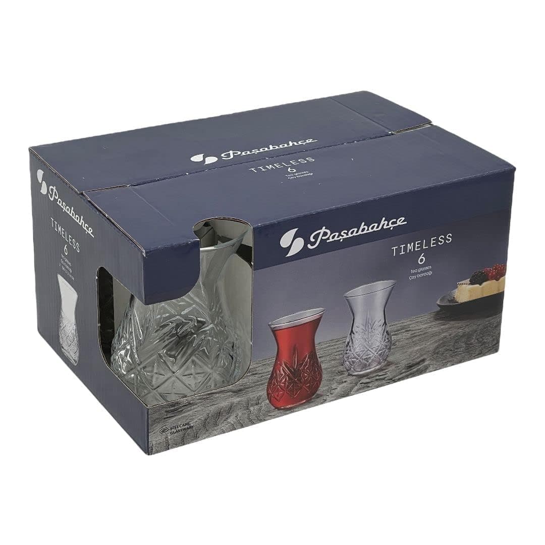 Pasabahce 6pc Tea Glass 155ml