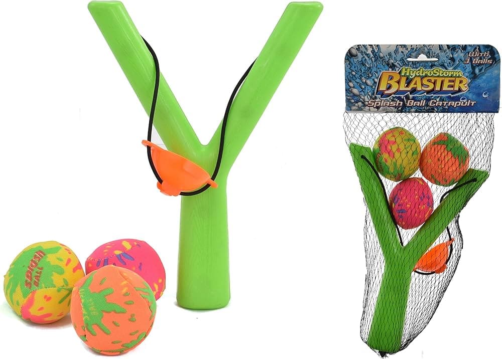 Kandy Toys Splashball Catapult With 3 Balls