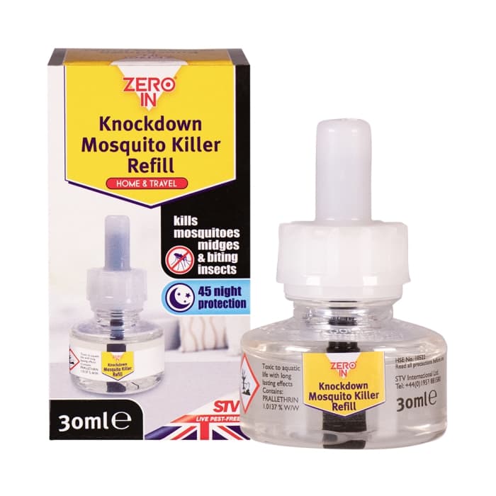 STV zeroin knockdown mosquito killer refill 30ml (zer742)