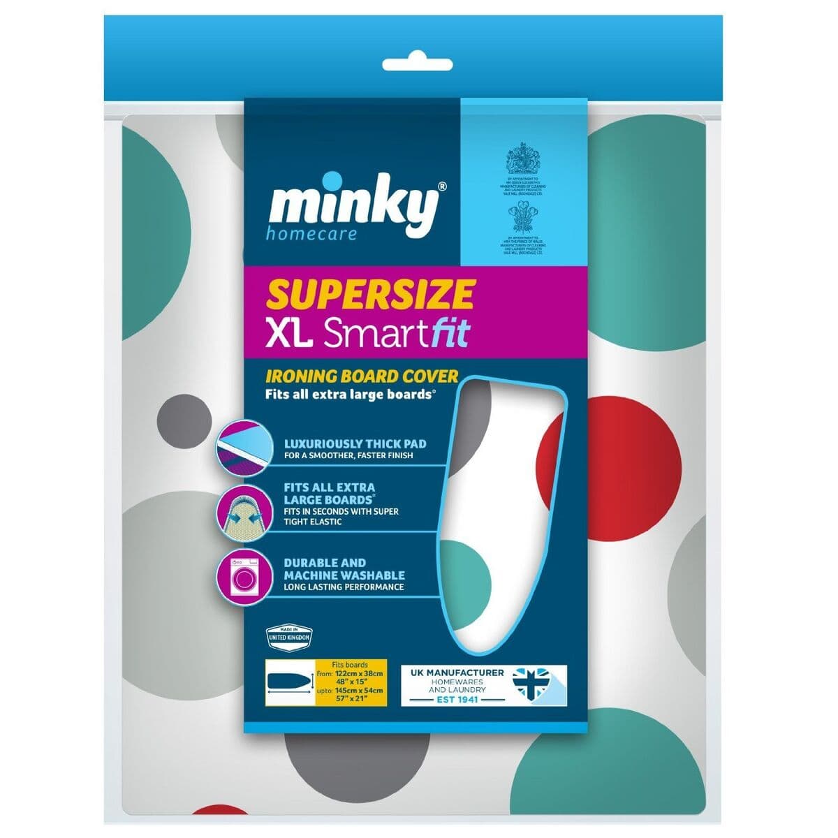 Minky Smart Fit Range XL 145cmx54cm