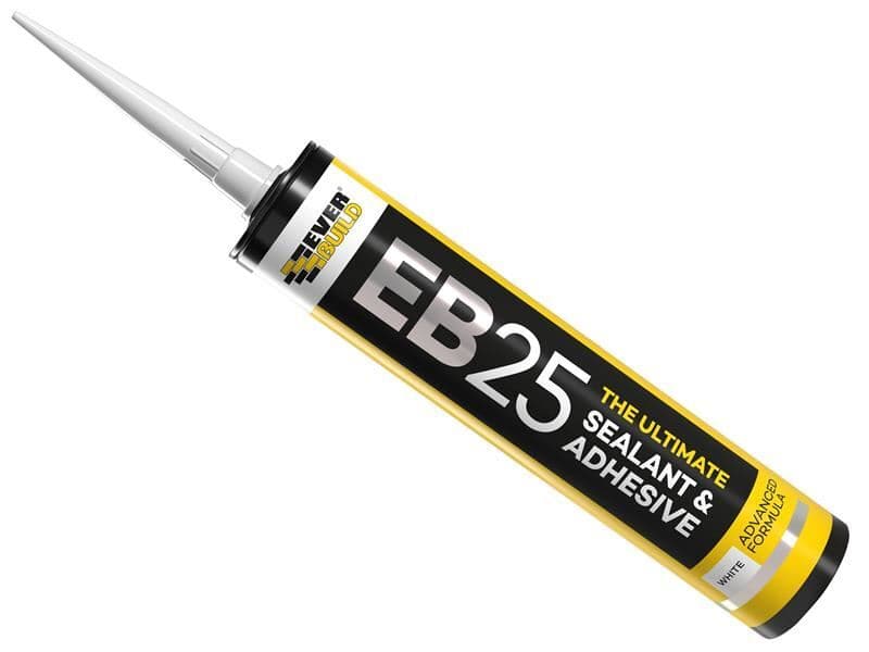 Everbuild **** Eb25 The Ultimate Sealant & Adhesive White 300ml(eb25we )