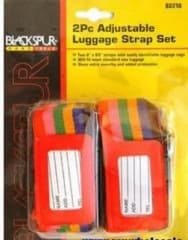 Ashleys 2pc Adjustable Luggage Strap