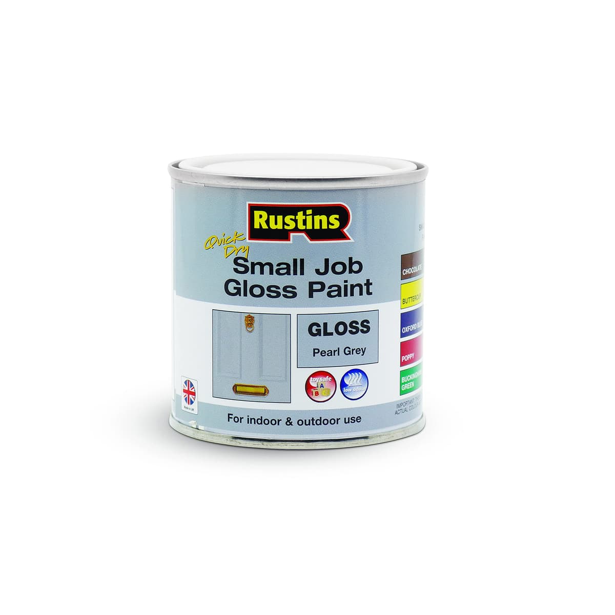 Rustin Q/D Small Job Gloss Paint Pearl grey (GPGYW250)