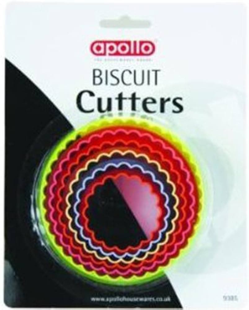 Apollo Biscuit cutters ABS Pk 6