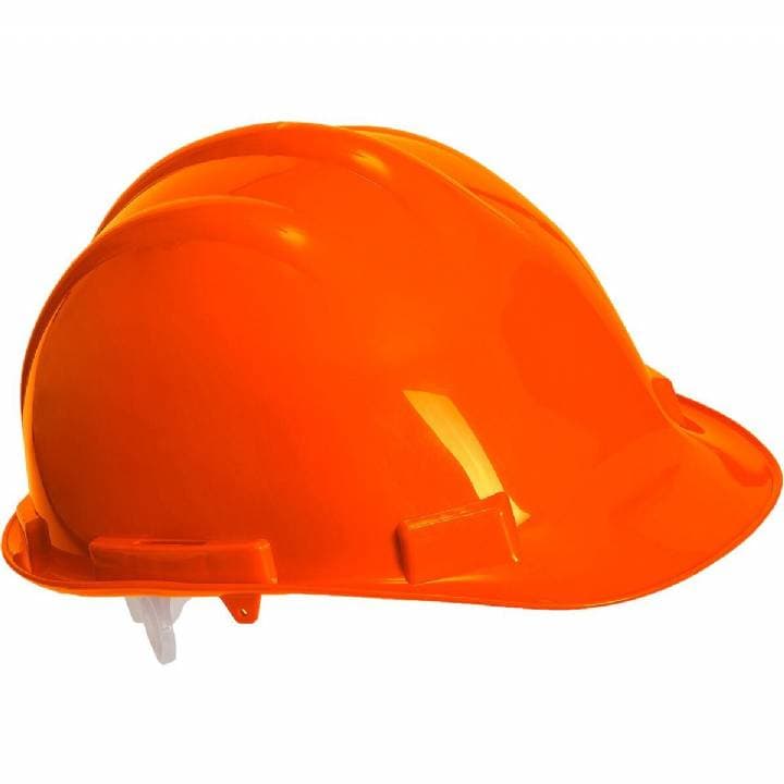 Rodo Orange 6 Point Harness Safety Helmet