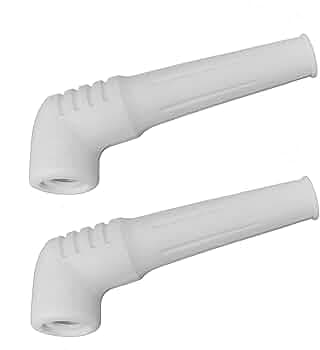 Tap Swirl Small White For 1/2 In Tap (M0911)