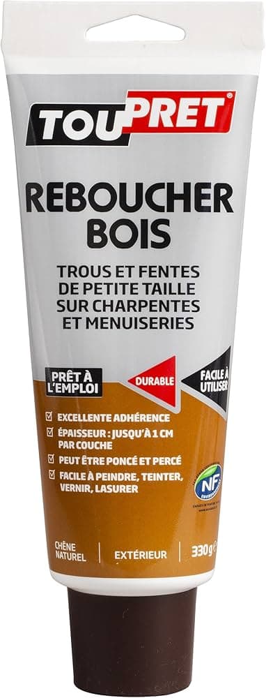 Tube Rebouchage Bois 330g Gbep (RPBOTUBGBEP)