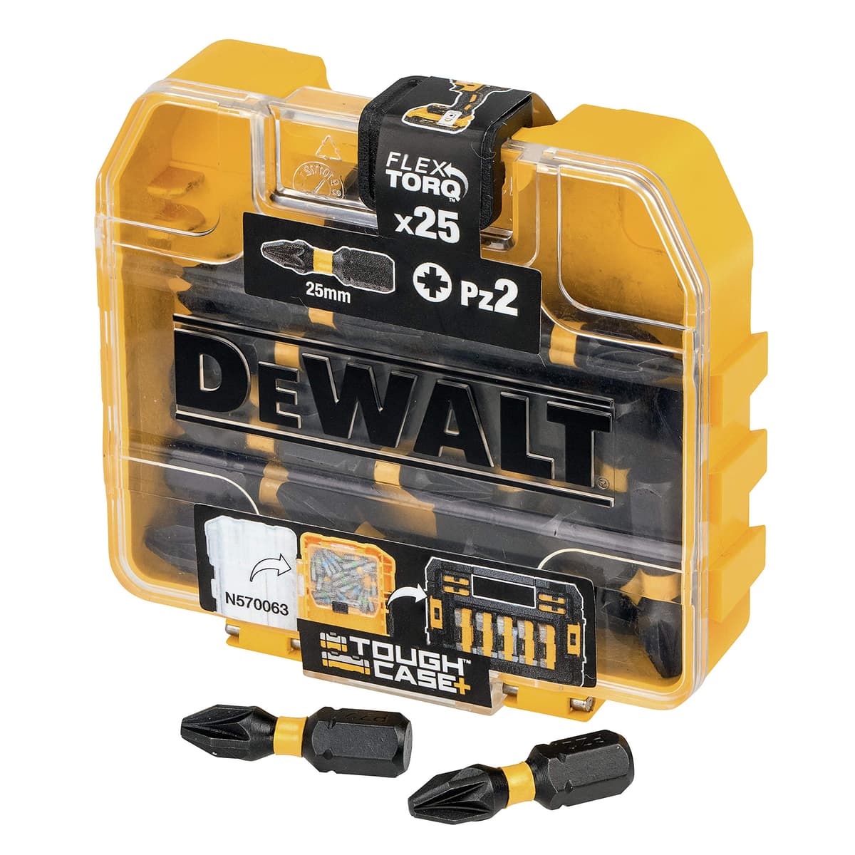 DEWALT DT70556T-QZ PZ2 25mm EXTREME TORSION BIT SET TIC TAC