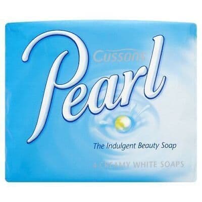 Cussons Pearl Soap 85gm White 4's