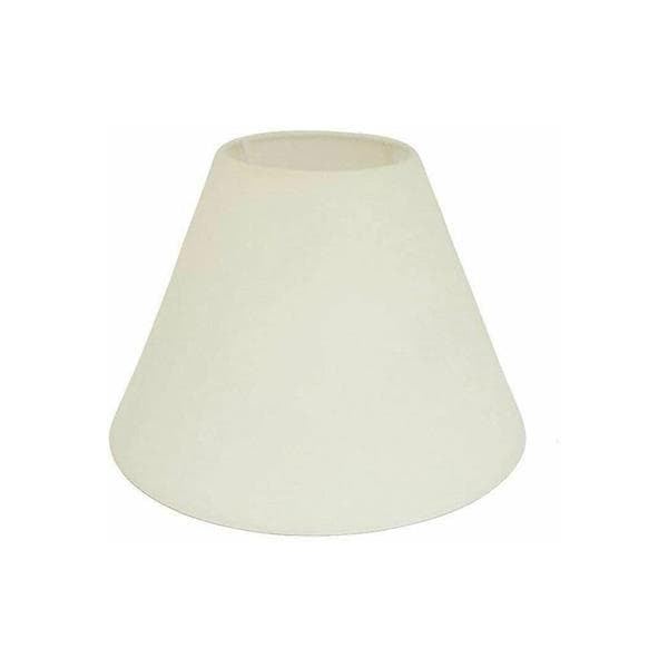 Kaykraft 14" Plain Coolie Shade Cream Lamp (PLAIN14CR)