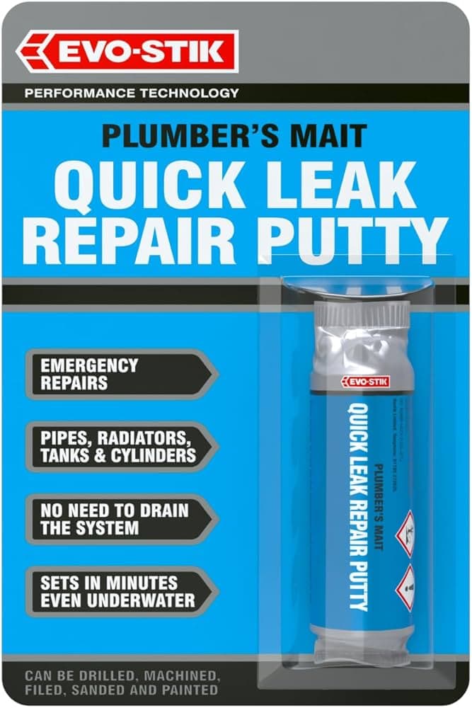 Evo Stik Plumber's Mait Quick Leak Repair Putty 50g (30812665)
