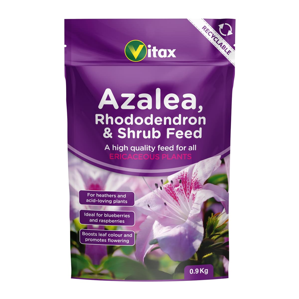 vitax azalea, rhododendron & shrub feed 0.9kg (6AZ901)