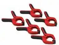 Am-tech 5pc 3" Spring Clamp Set