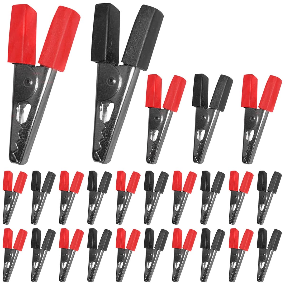BH Bulk Crocodile Clip 5amp 18pc