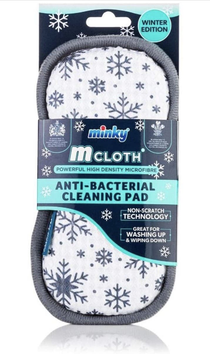 Minky M Cloth Anti Bac Pad Stag Winter Edition