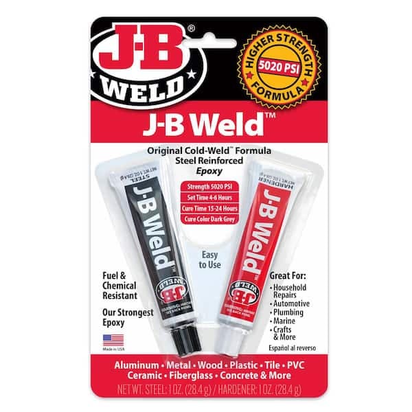J-B Weld Carded (2) 1 oz. Twin Tubes