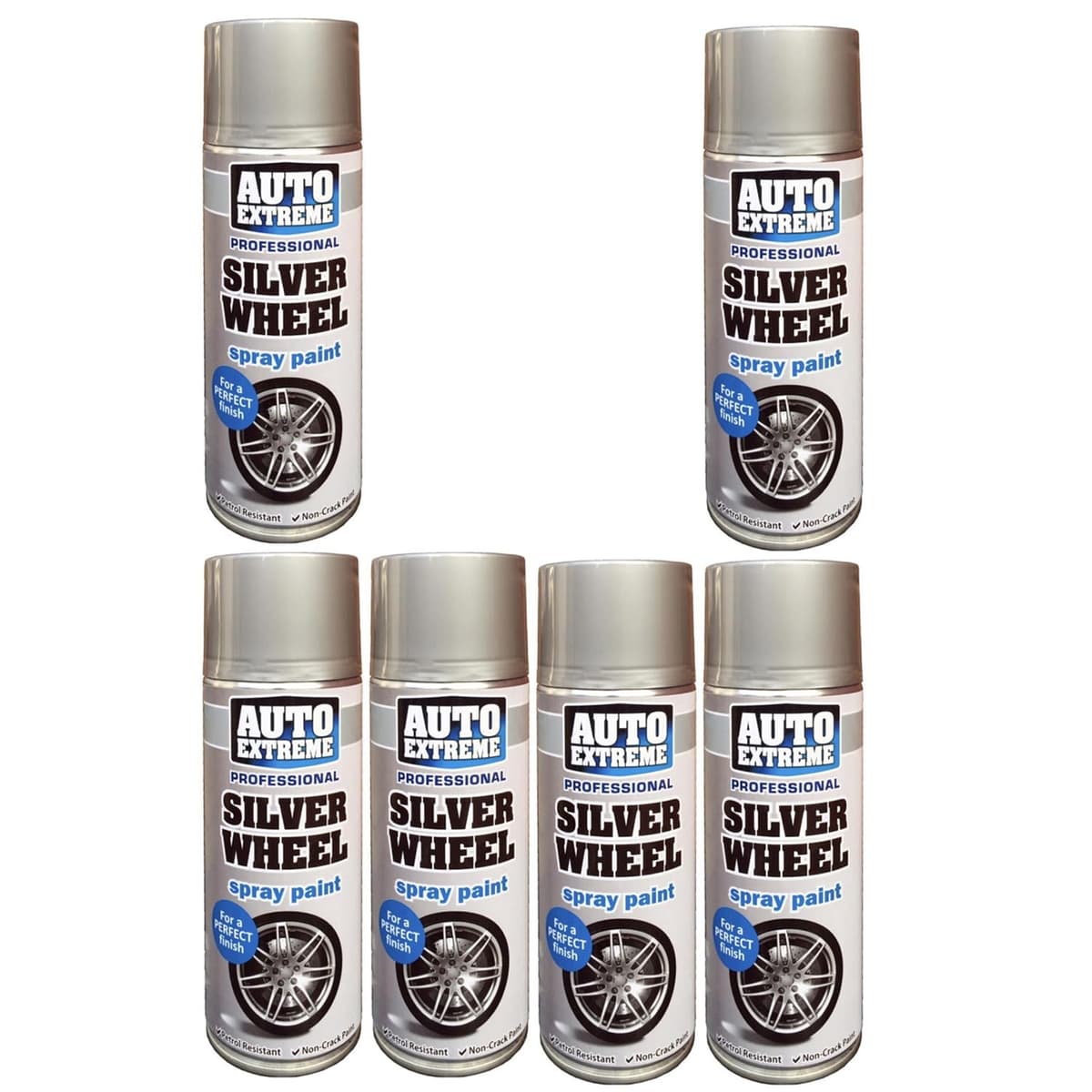 AX SILVER ALLOY WHEEL SPRAY