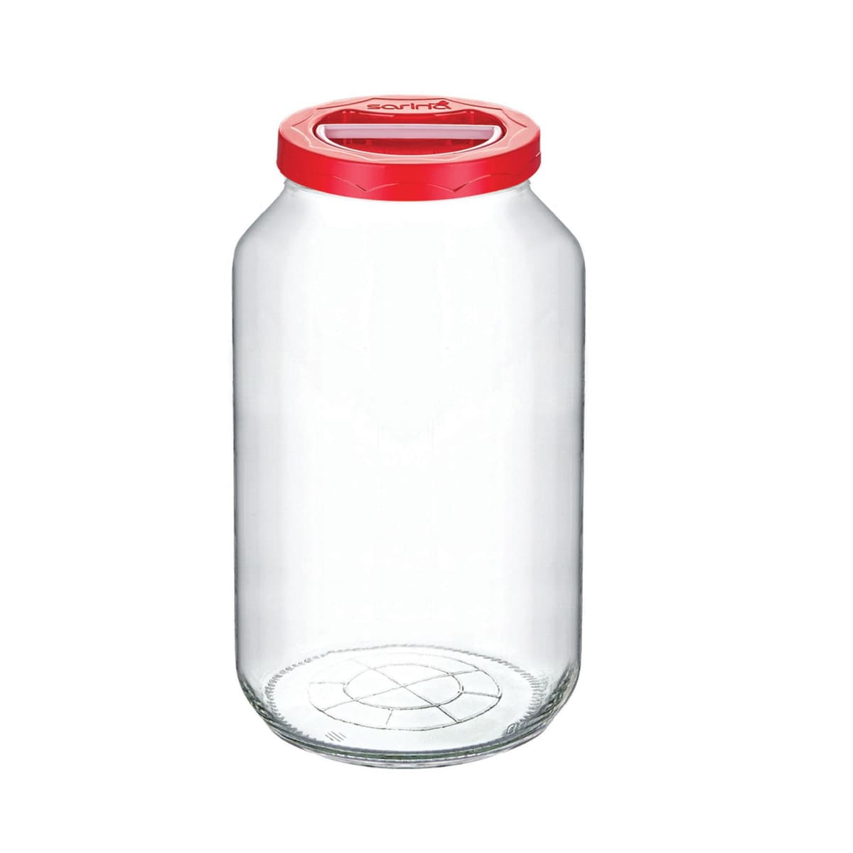 Glass Plain / Patterned Jar 5 Lt