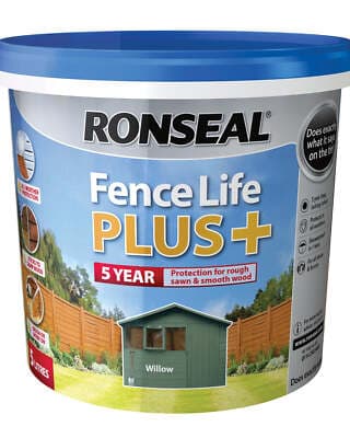 Ronseal Fence Life Plus+ Willow 5L