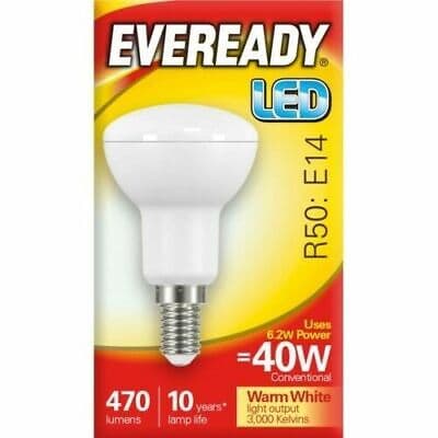 EVEREADY LED R50 470LM E14 WARM WHITE