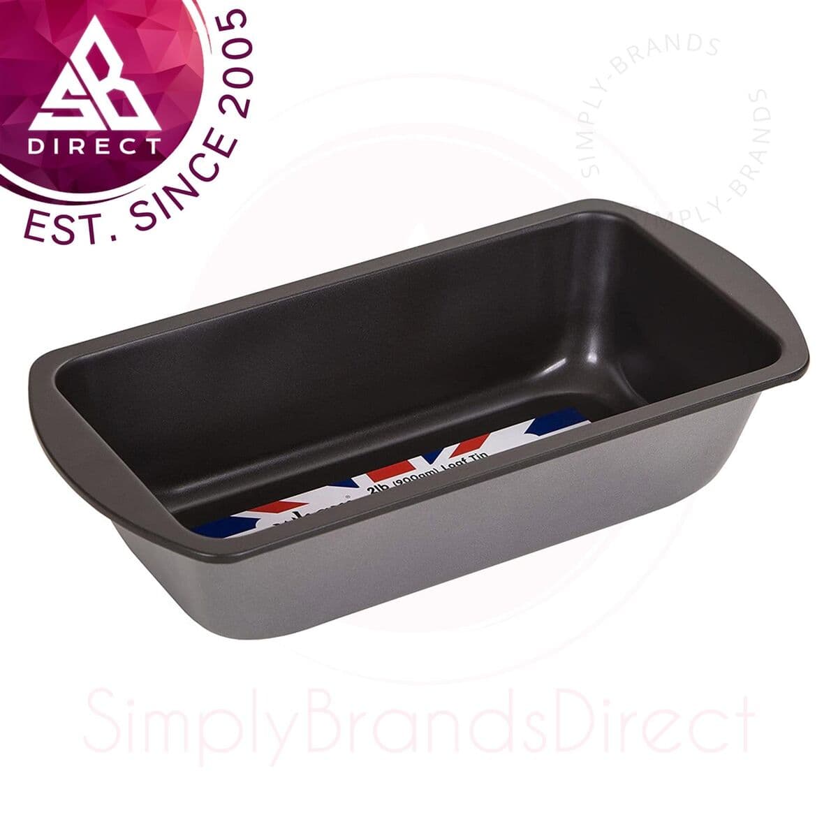 WHAM essentials 2lb Loaf Tin Silver