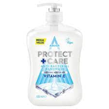 ASTONISH Protect & Care Anti Bacterial Handwash Vitamin E Pk12 600ml
