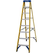 8 Tread fibre glass heavy duty trade Step Ladder