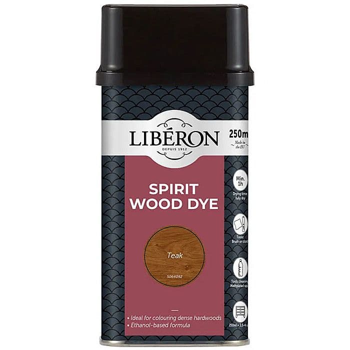 liberon Spirit Wood Dye Teak 250ml