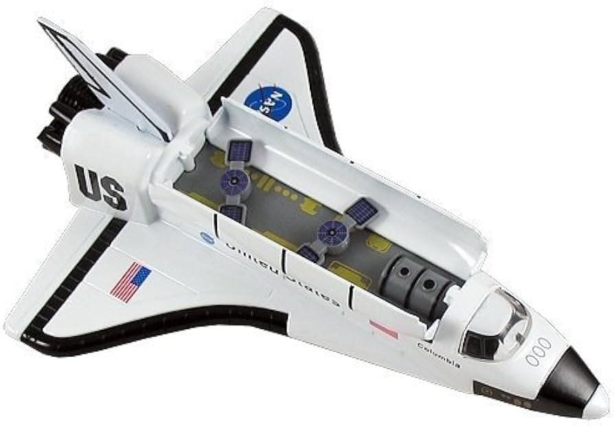 Kandy Toys Die Cast Space Shuttle In Display Box